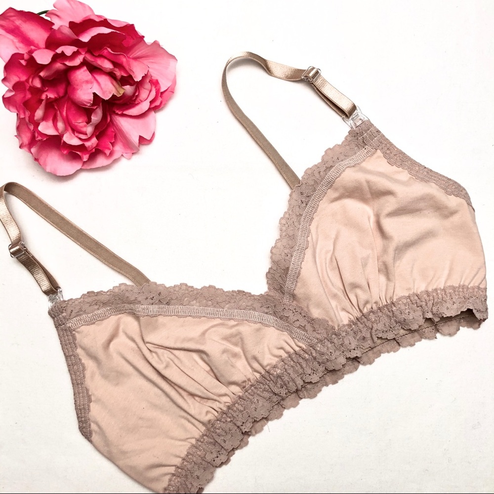 NWOT Hanky Panky Cotton Nursing Bralette